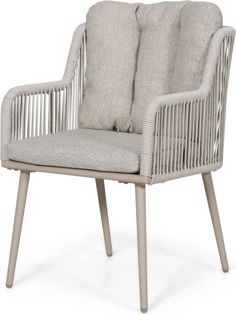 Tuinset 4 personen 120 cm Rope Zand/Beige Lifestyle Garden Furniture Tivoli/Xento