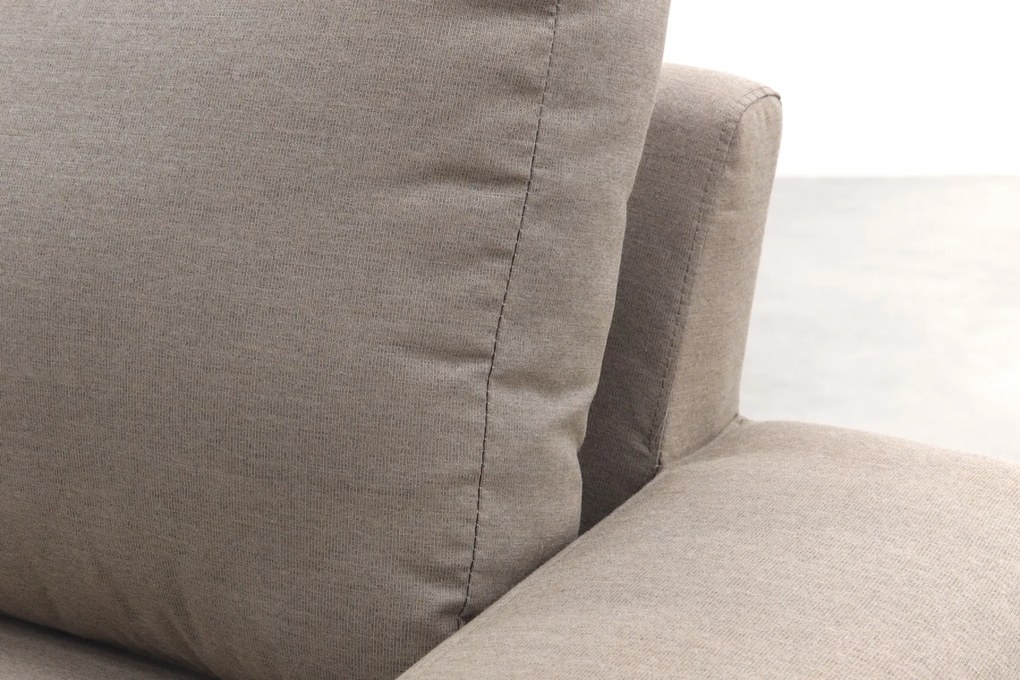Barcelona/Royalty Sunbrella stoel-bank loungeset - Taupe - 5-delig