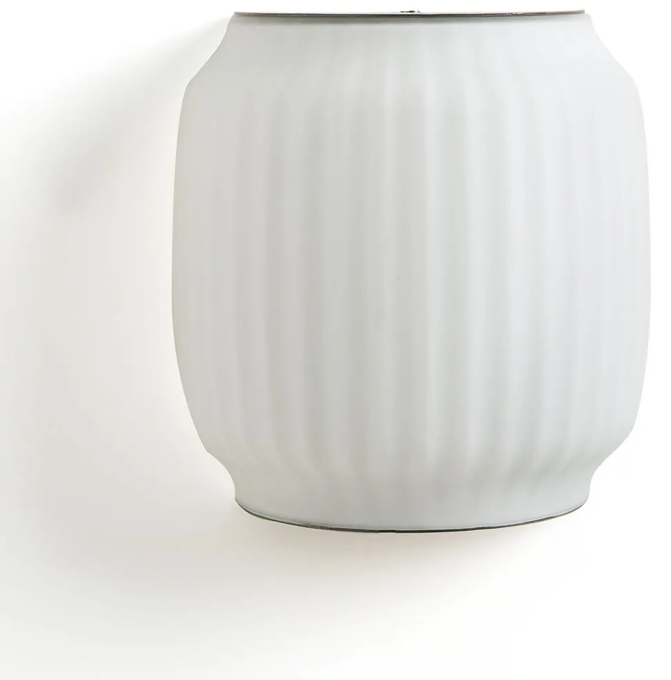 Wandlamp in opaline Canelé