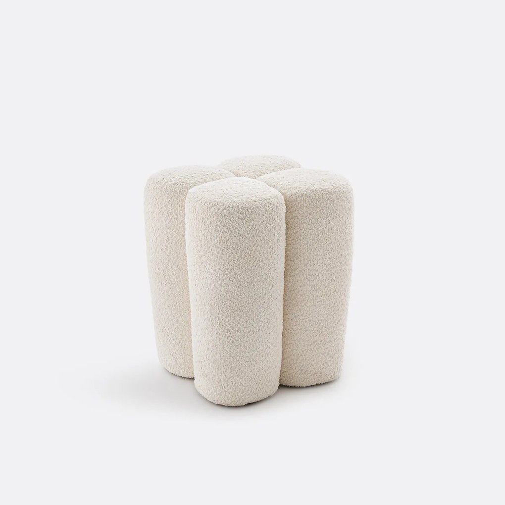 Vintage polyester poef, Mariane