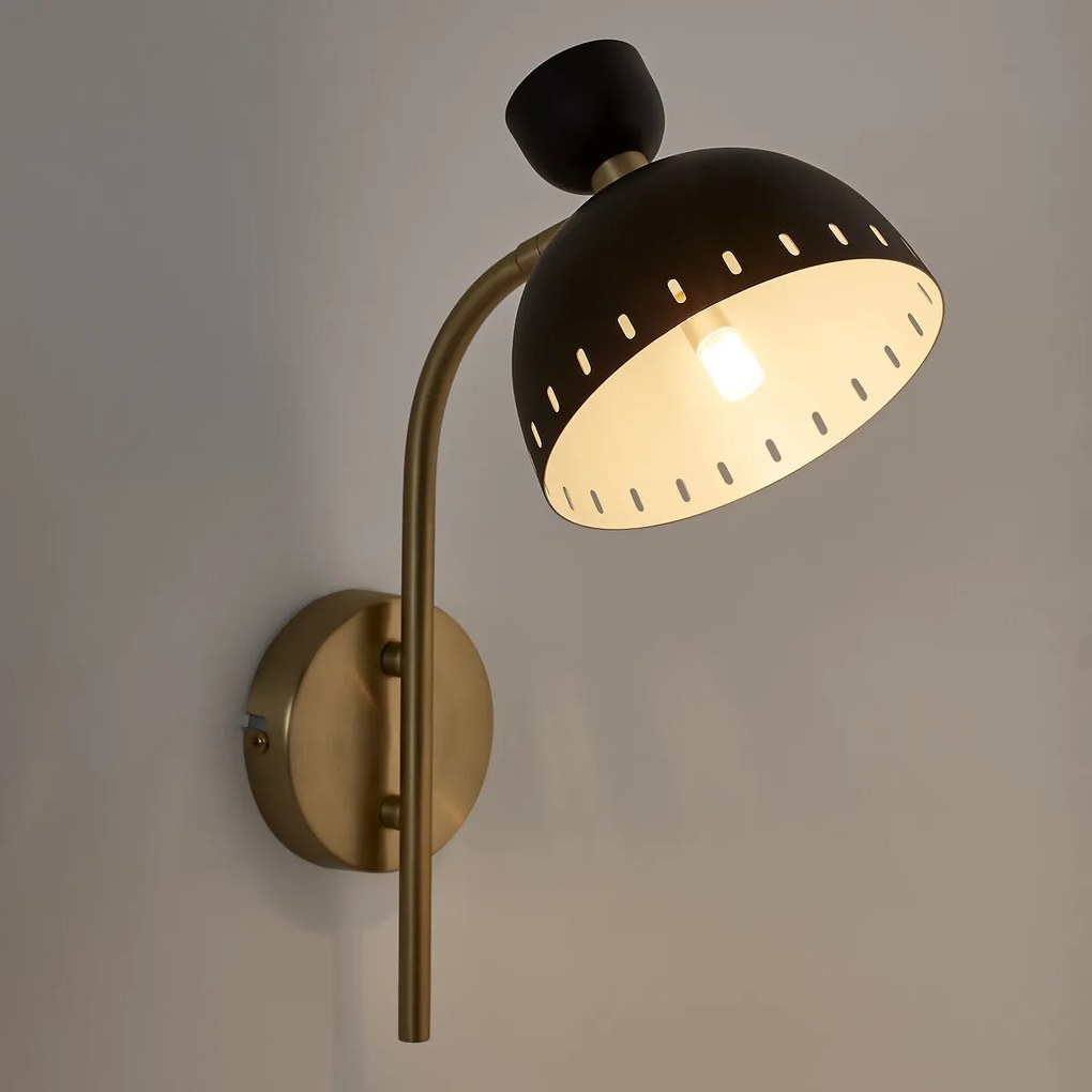 Wandlamp in metaal, Richy