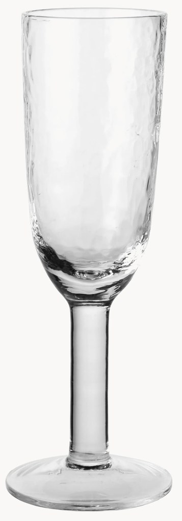 Champagneglas Hammered