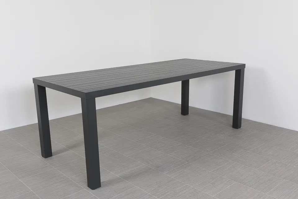 Timber organic grey/Lena 210 cm. tuinset - 7-delig verstelbaar