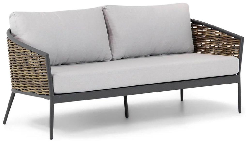 Loungeset 4 personen Aluminium/wicker Taupe  Coco Coco Lanai