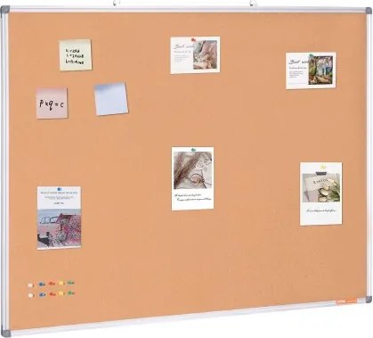 VEVOR 48"x36" Groot Kurkbord - Wandgemonteerd Prikbord met Prikbord - Perfect voor School, Thuis, Kantoor