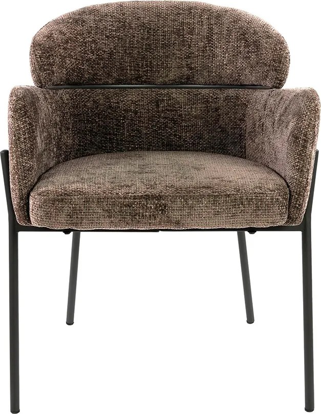 Comfortabele Eetkamerstoel Bruin