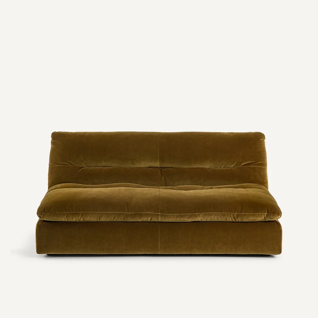 3-zits modulaire zetel in fluweel, GIULIANO