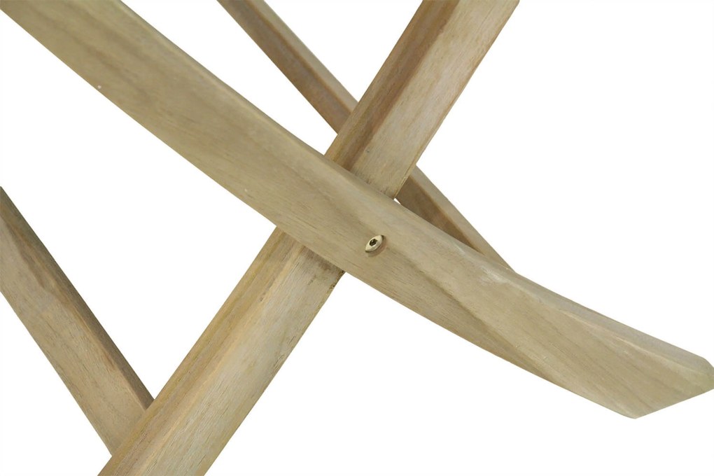 Tuinset 2 personen 80 cm Teak Taupe Garden Collections Canterbury/Derby