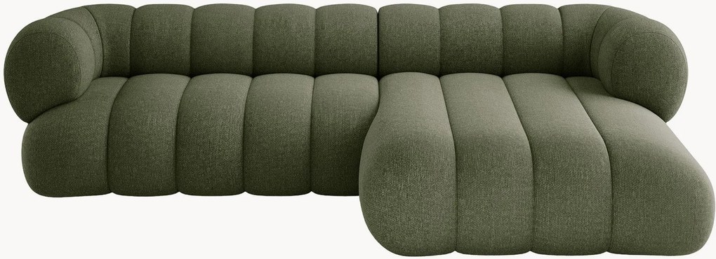 Chenille hoekbank Koge (5-zits)