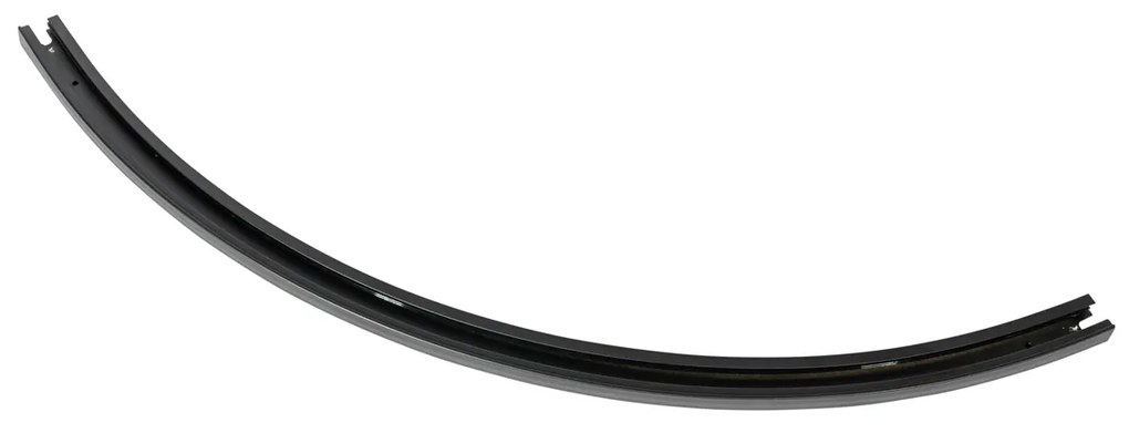 Moderne rail zwart 90° gebogen 1-fase - Iconic