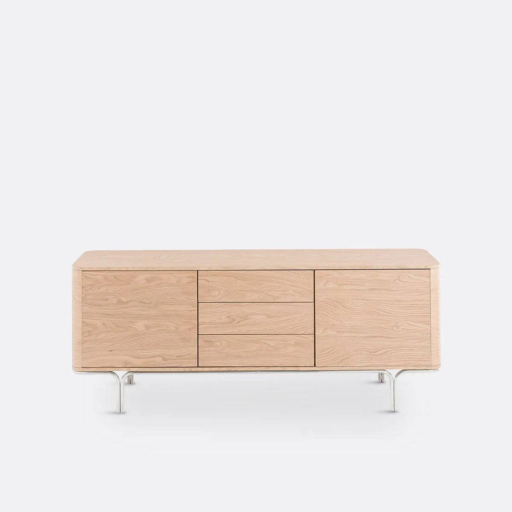 2-deurs dressoir, 3 laden, Pielo