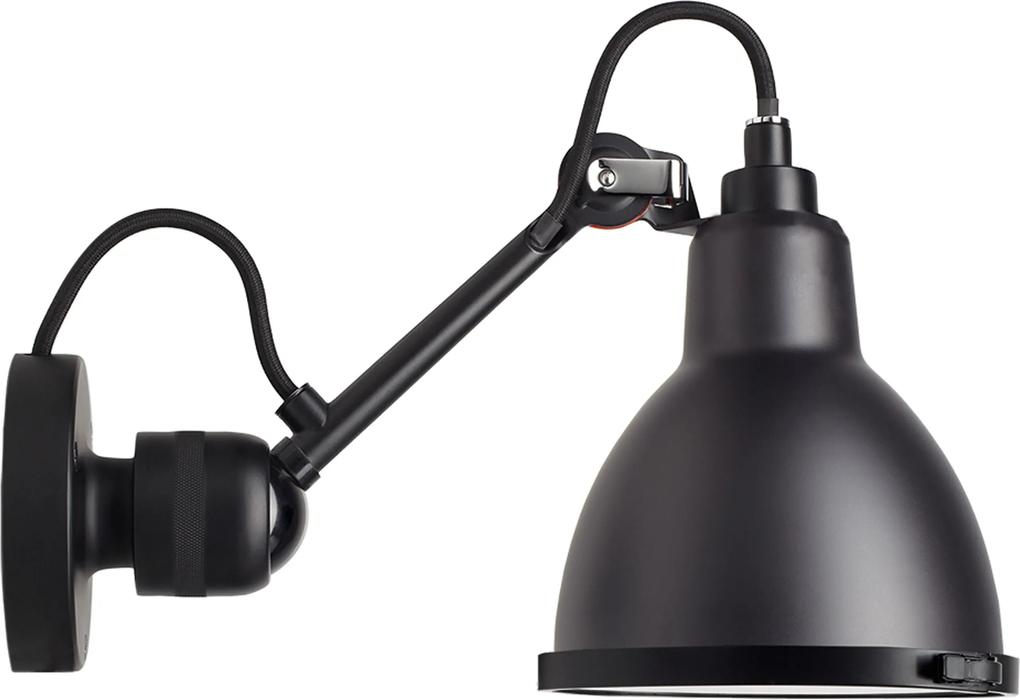DCW éditions Lampe Gras N304 badkamer wandlamp zwart