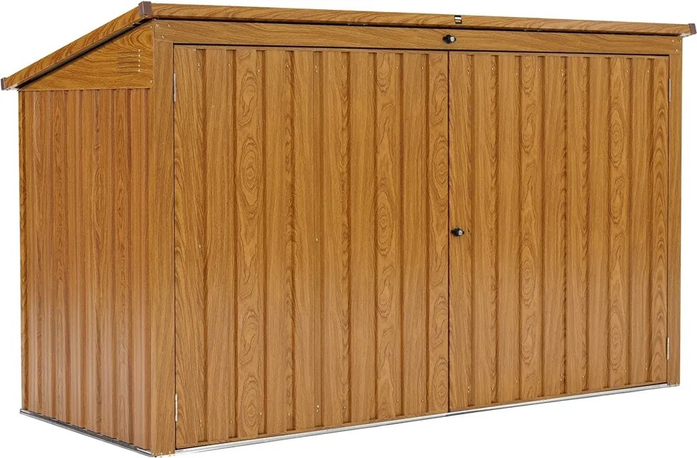 Opbergvak voor afvalbak 3 x 240l Hamilton Store Boss bruin