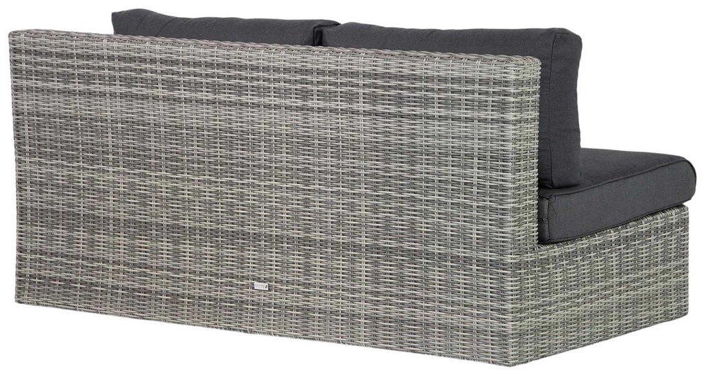 Hoek loungeset 5 personen Wicker Grijs  Garden Collections Amico/Riviera