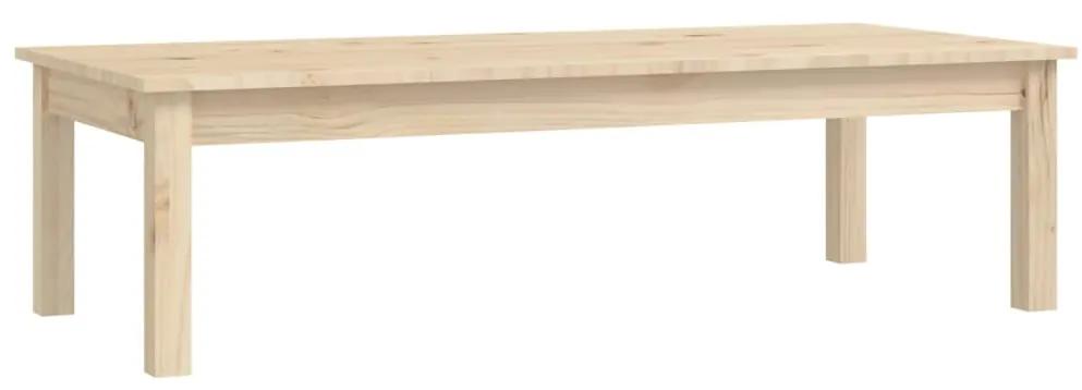 vidaXL Salontafel 110x50x30 cm massief grenenhout