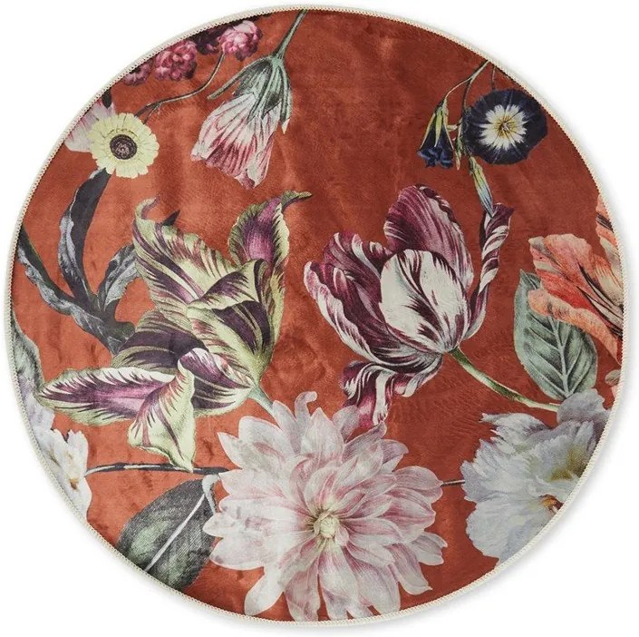 Essenza Filou vloerkleed met bloemenprint