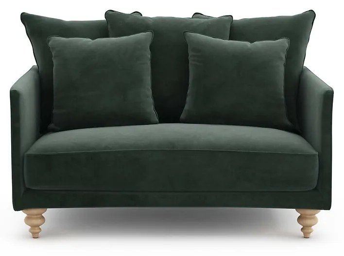 2-zits compact fluwelen zetel, Lazare