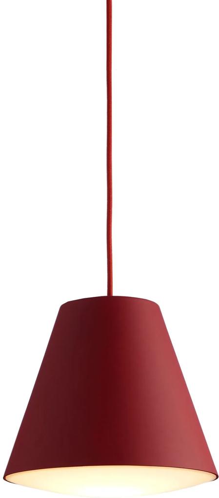 Hay Sinker hanglamp LED small rood 4 meter snoer