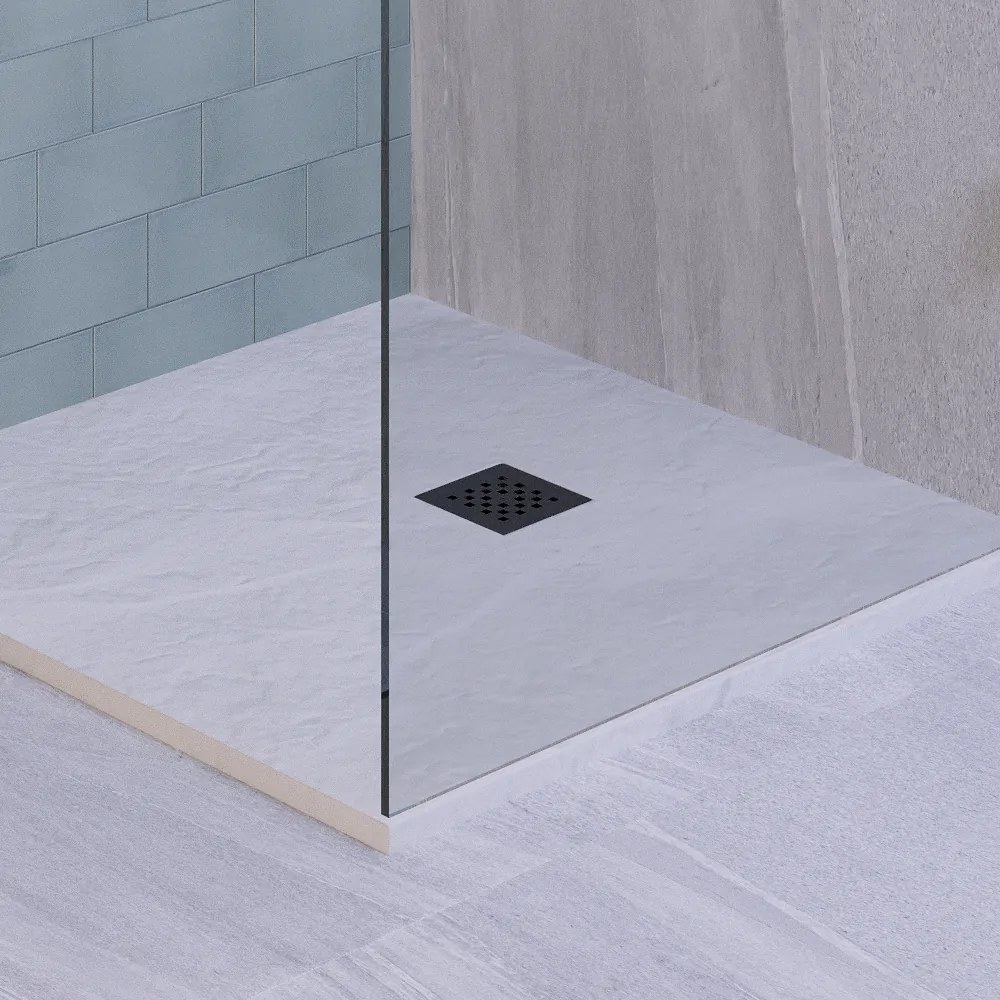 Brauer Crag afvoer afdekrooster gunmetal geborsteld