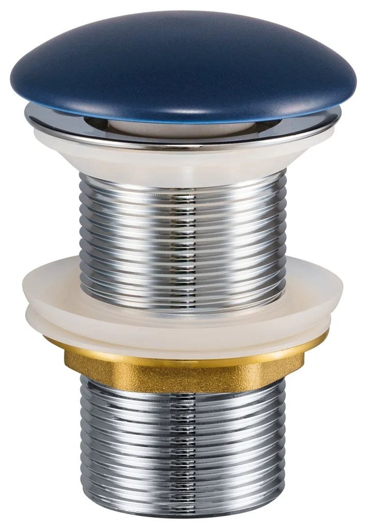 Comad afvoerplug met clicksysteem marineblauw