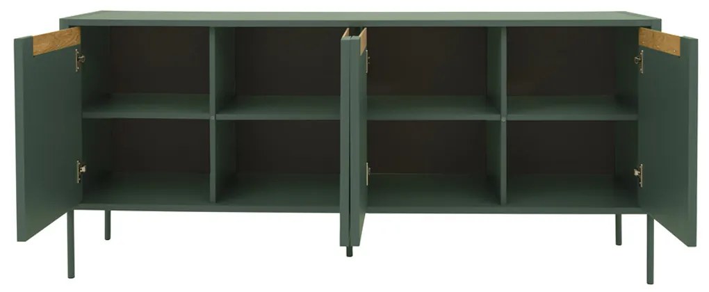 Tenzo Switch Mat Groen Dressoir Scandinavisch Design - 173x45x76cm.