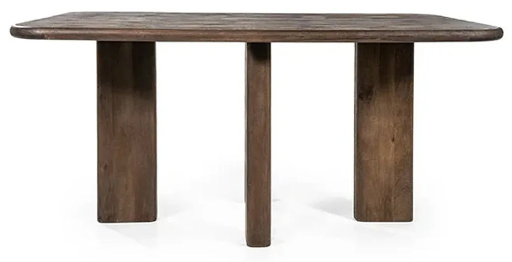 Eleonora Fynn Mango Eettafel Bruin 160 Cm - 160 X 100cm.