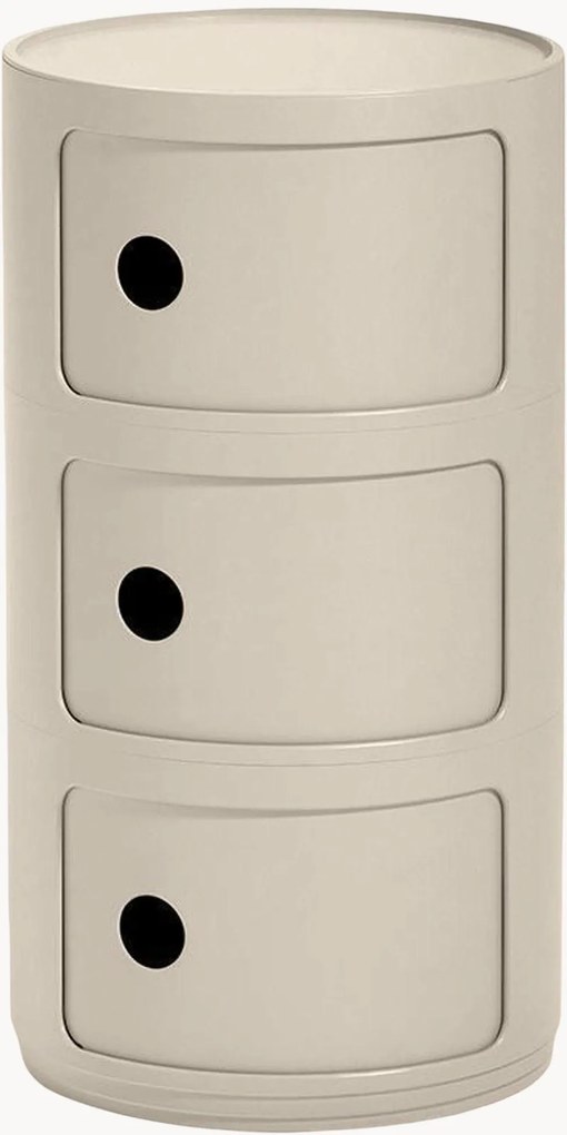 Design container Componibili, 3 modules, H 59 cm