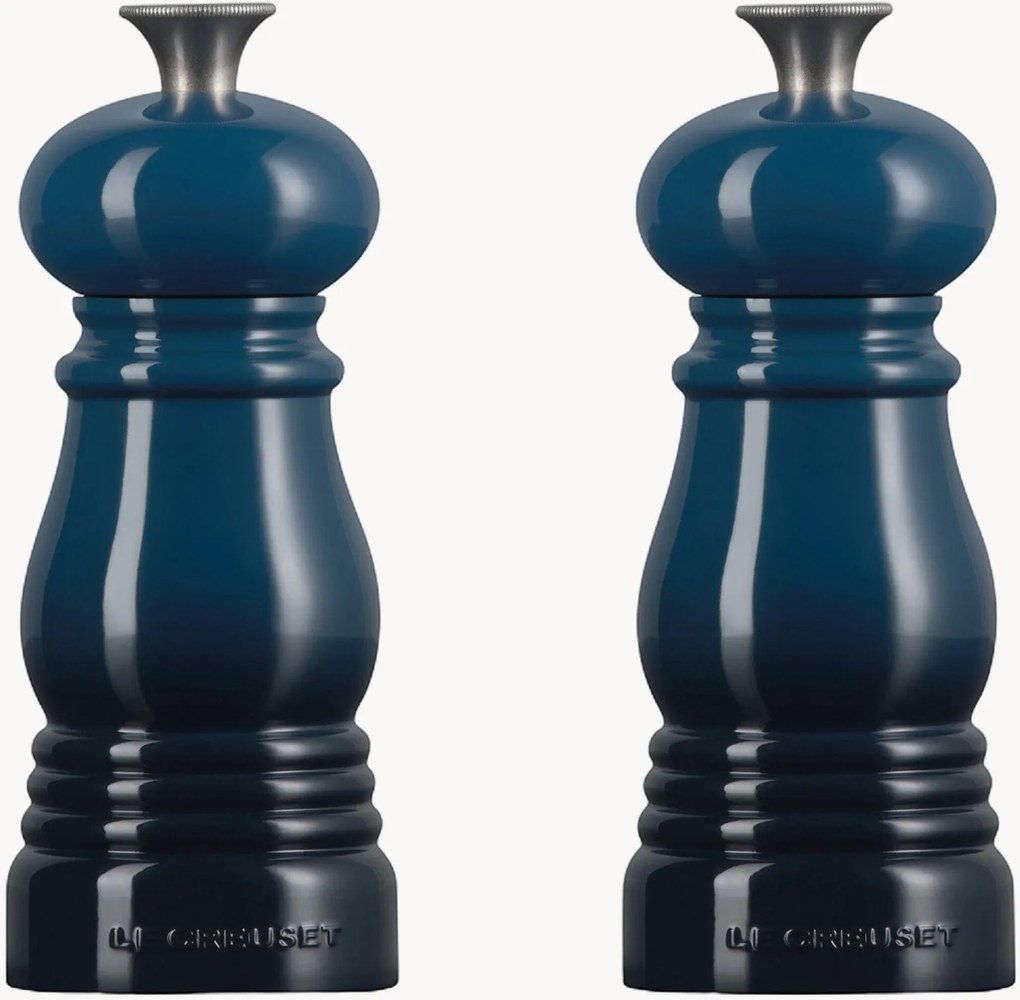 Zout- en peperstrooier Creuset met keramisch maalwerk, 2-delig