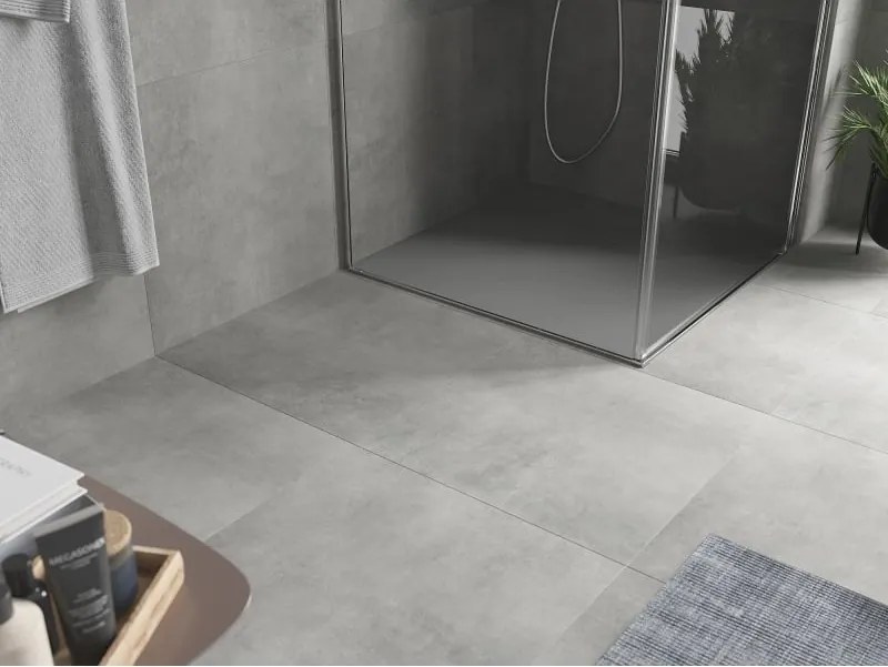 Mexen Hugo vierkante SMC douchebak 80 x 80 cm, grijs - 42618080