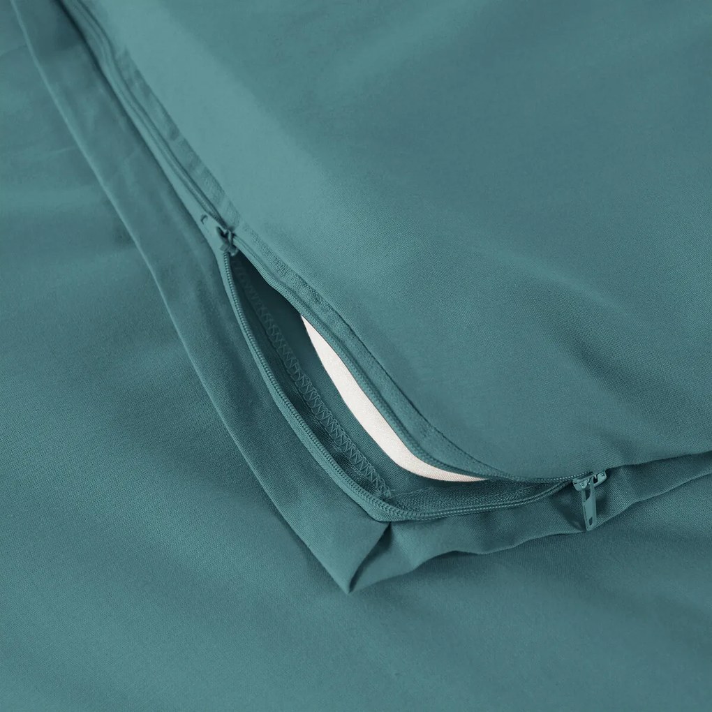 Dekbedovertrek met ritssluiting, perkal katoen, 80 draden, Scenario