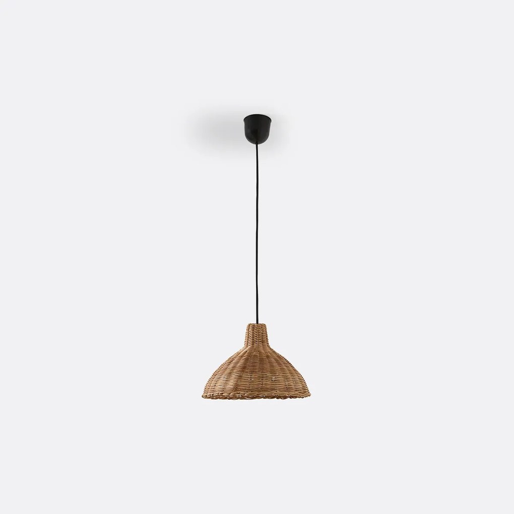 Hanglamp / handlamp in rotanØ26 cm, Alaya
