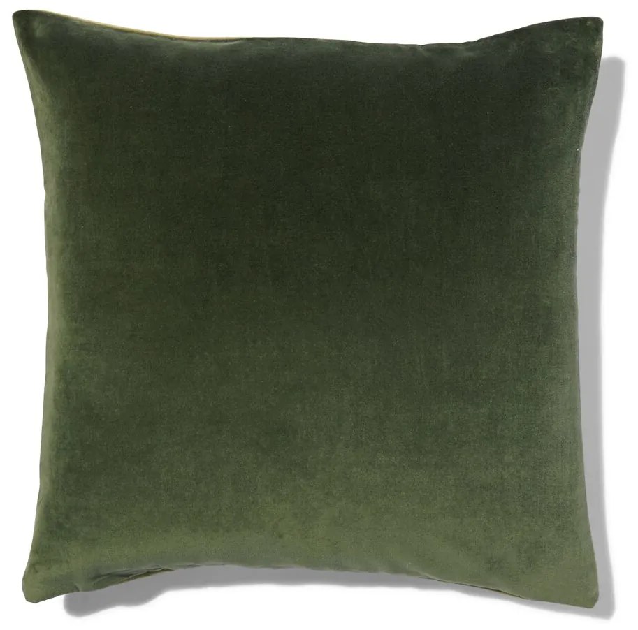 HEMA Kussenhoes Velours 50x50 Groen (groen)