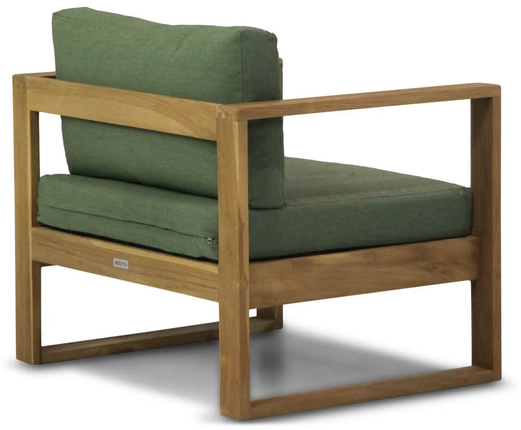 Stoel en Bank Loungeset 5 personen Teak Old teak greywash  Garden Collections Newbury