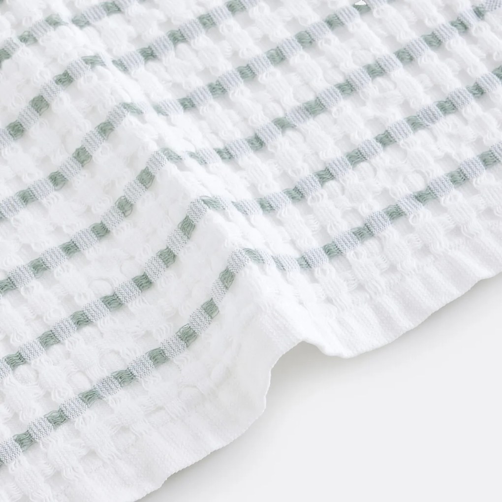 Katoenen honingraat handdoek, TIFLI RAYÉ