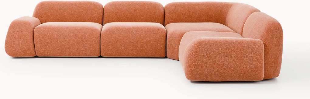 Modulaire hoekbank Wolke (4-zits)