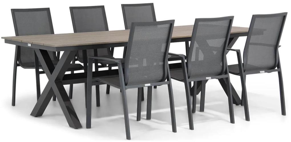 Lifestyle Ultimate/Forest 240 cm dining tuinset 7-delig
