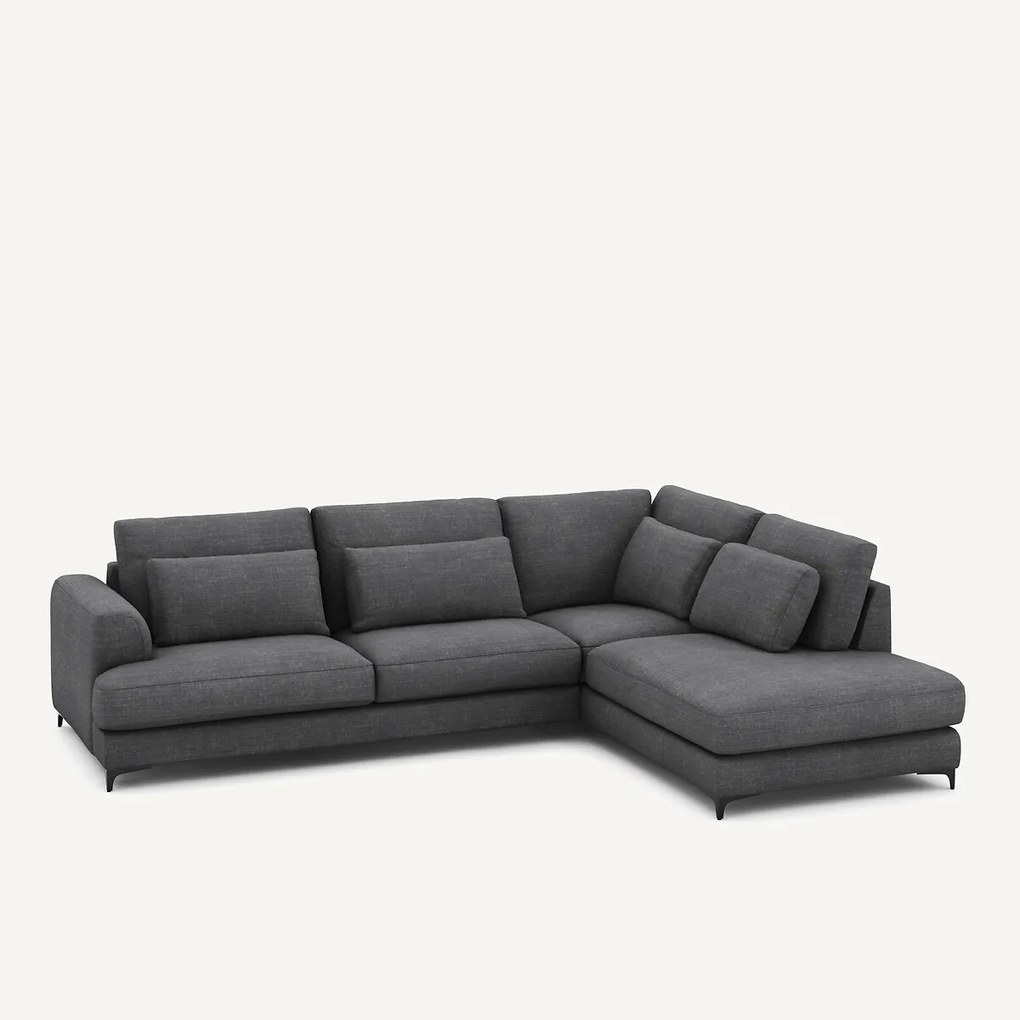 Omvormbare hoekbank rechts, katoen en linnen, Marsile