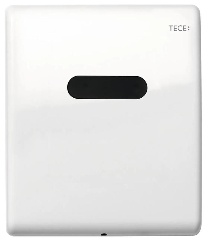 Urinoir Elektronische Bedieningsplaat TECE Planus 10x12 cm Glanzend Wit (werkt o.b.v. adapter)