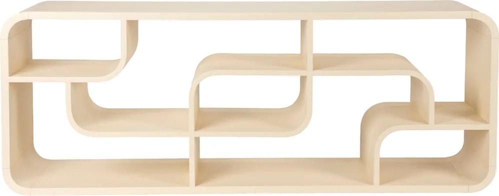 Zuiver Seven Open Kast Roomdivider Beige - 60x35x160cm.
