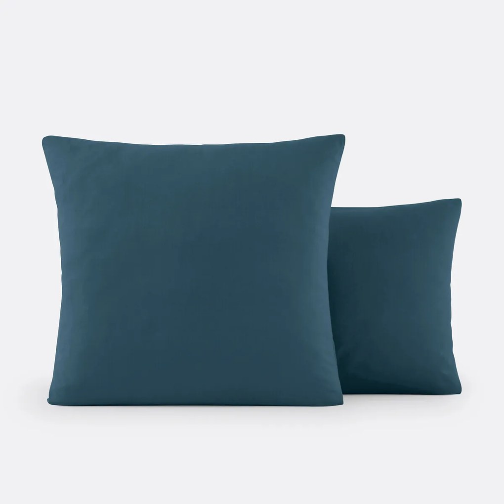 Effen kussensloop in bio katoen Scenario