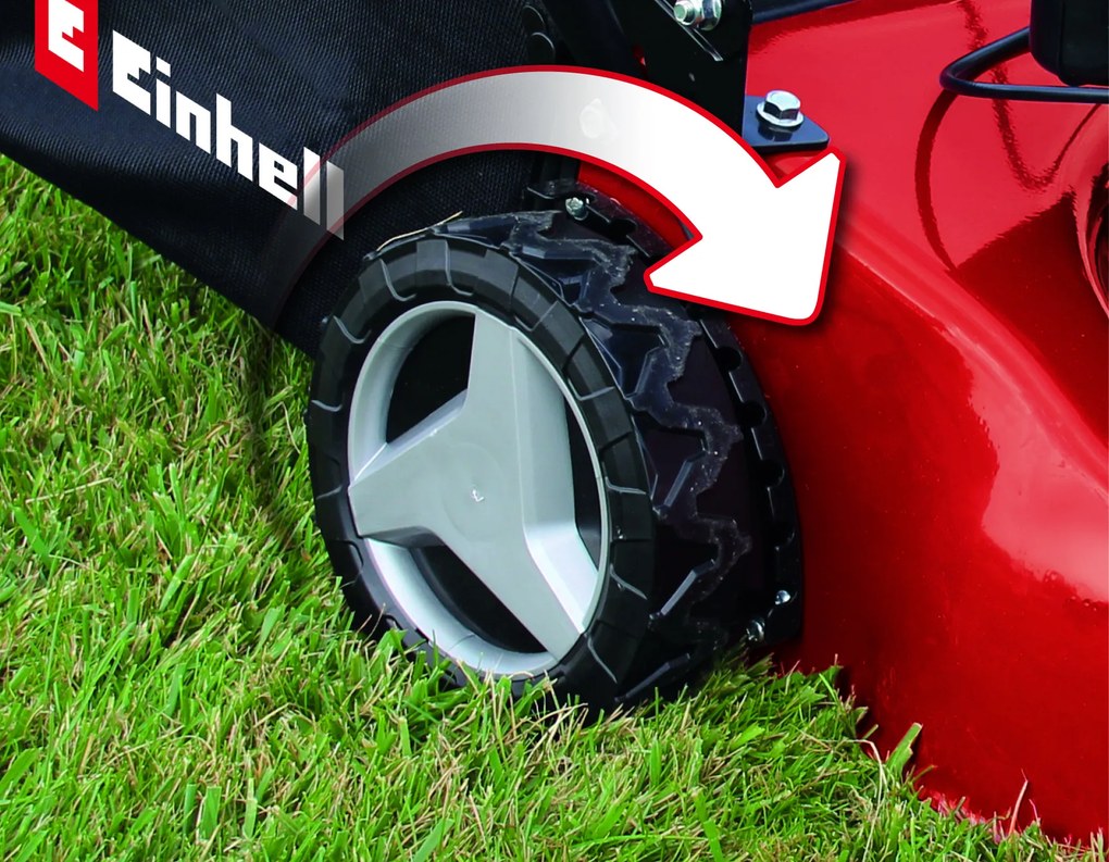 Einhell GC-PM 46/5 S Benzine grasmaaier - 46cm Breed - Achterwielaandrijving