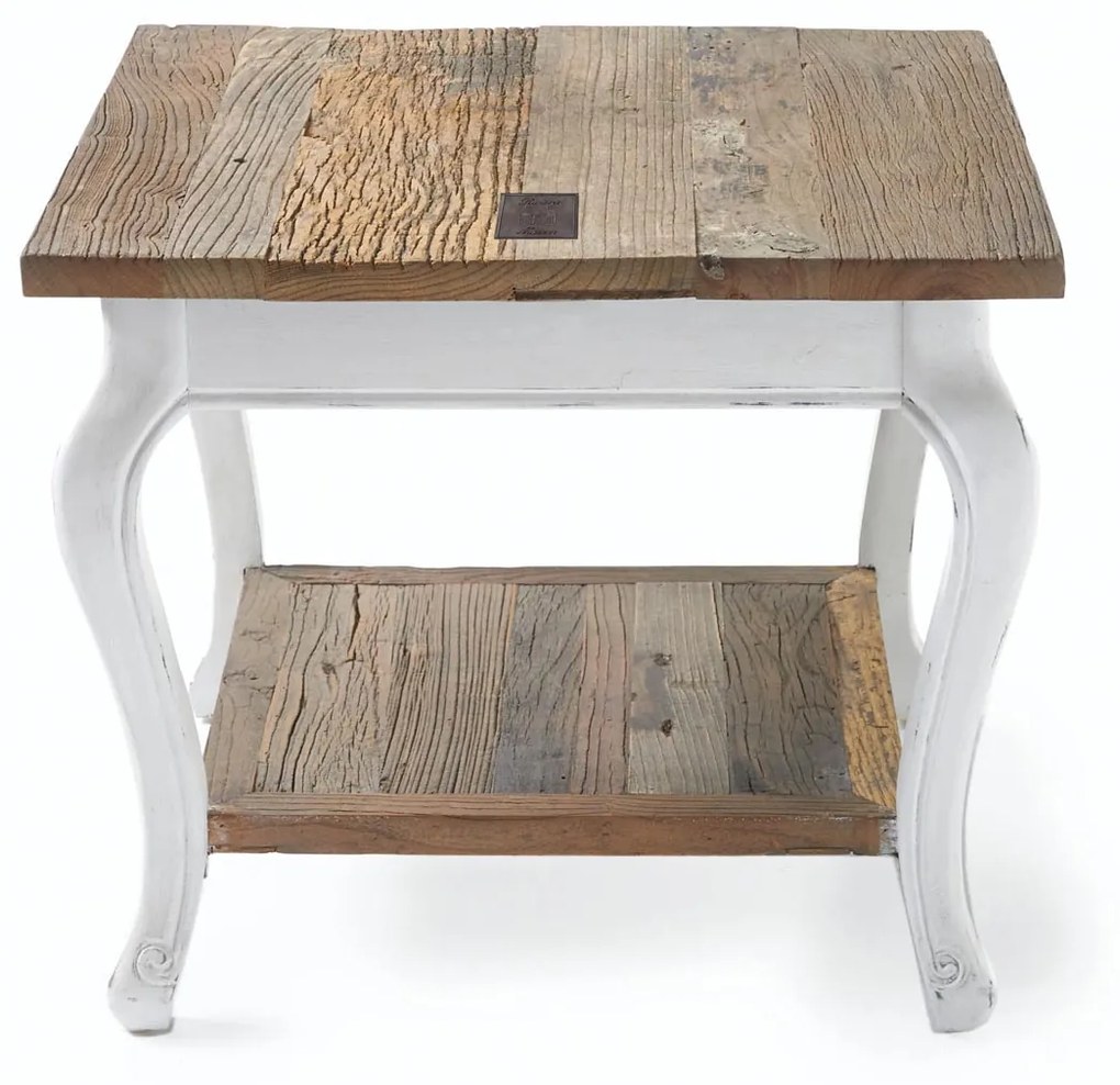 Rivièra Maison - Driftwood End Table - Kleur: wit