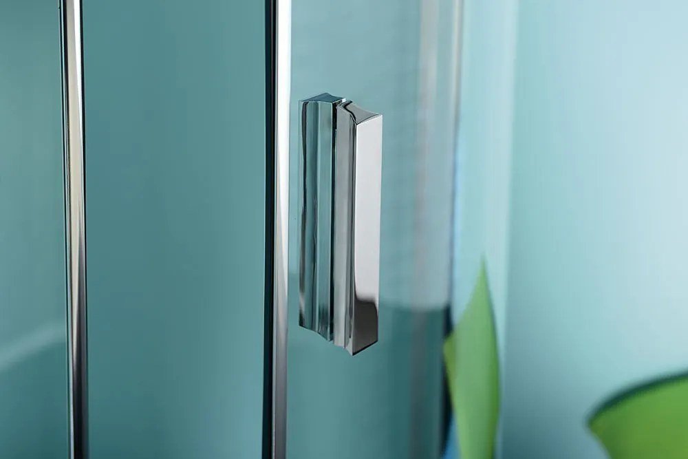 Polysan Zoom Line pendeldeur 120cm chroom