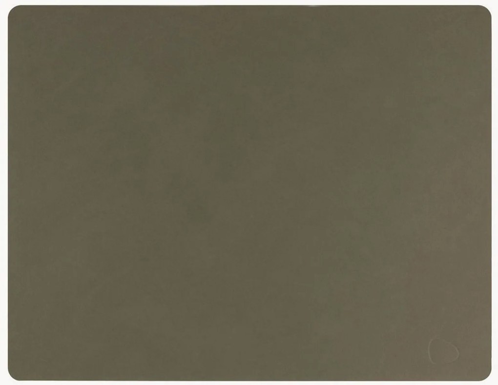 Leren placemats Square Nupo, 4-delig