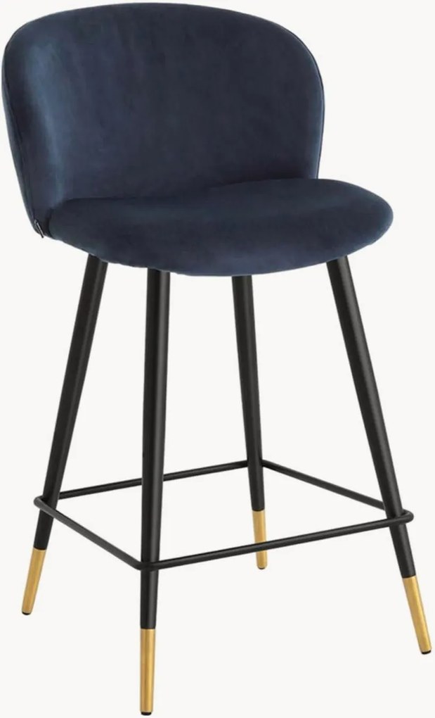 Fluwelen barkruk Volante