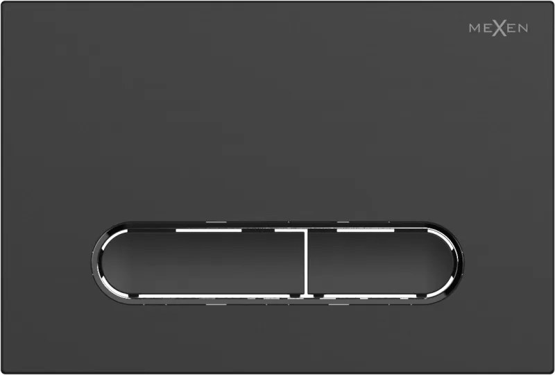 Mexen Fenix 11 spoelknop, zwart mat - 601103