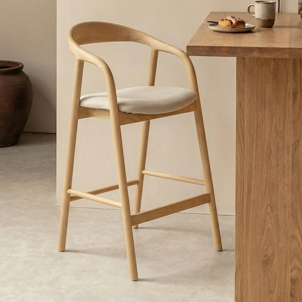 Kookeiland Counterkruk Hout Wabi Sabi Stijl Naturel
