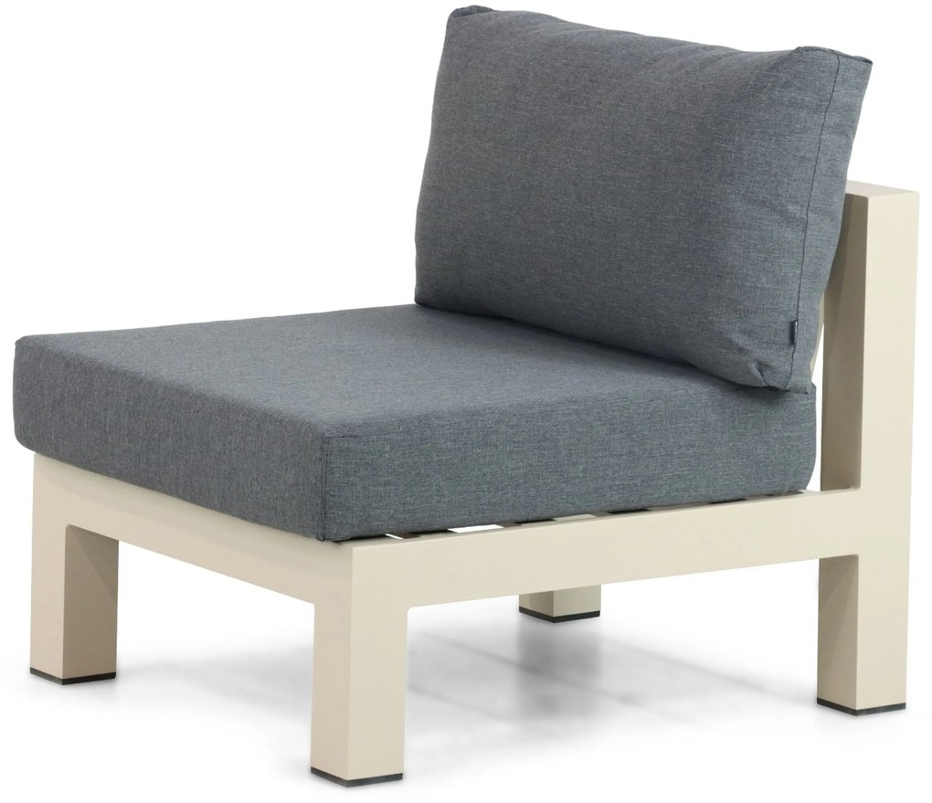Hoek loungeset 6 personen Aluminium Taupe Lifestyle Garden Furniture Luca