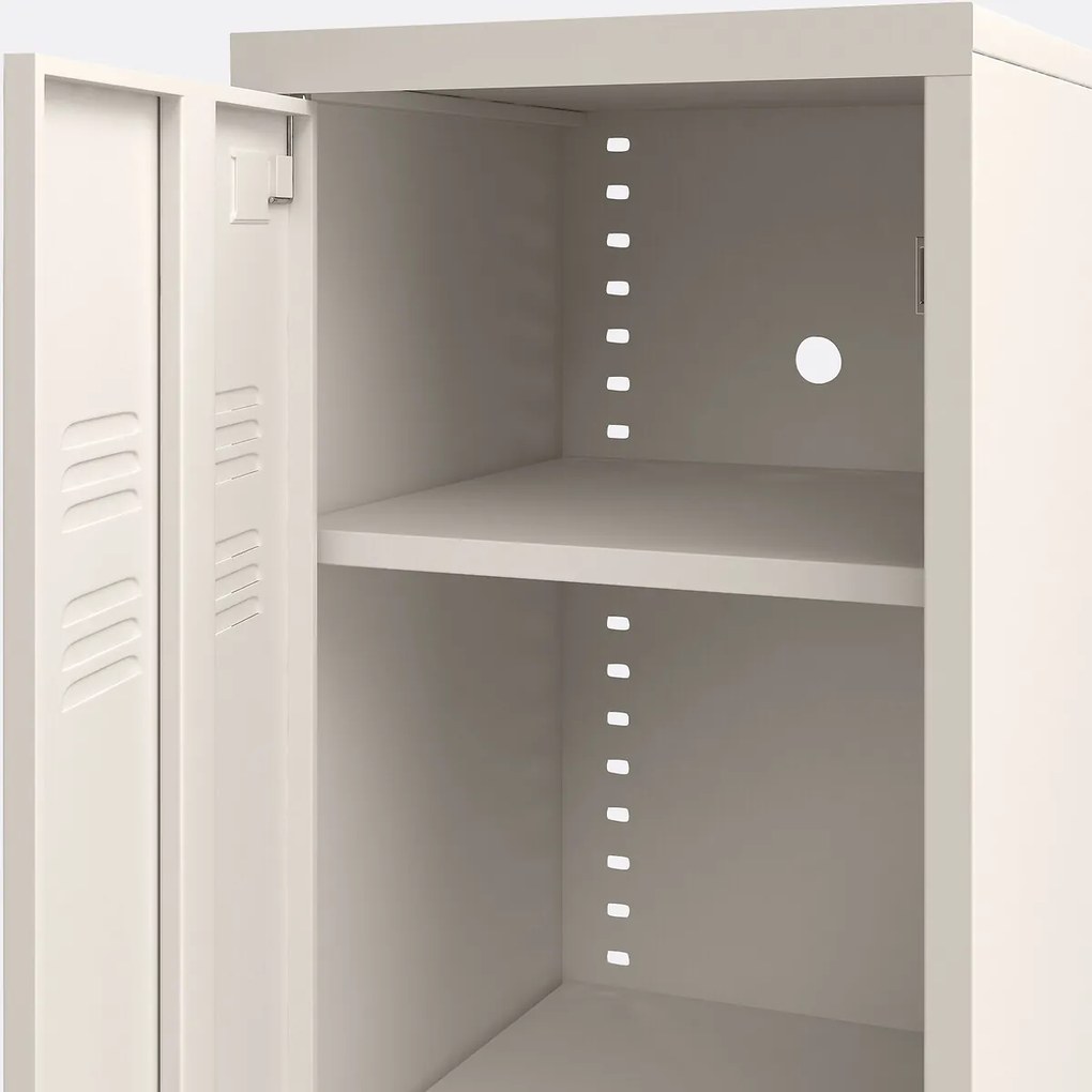 Amerikaanse vestiairekast in metaal, Hiba