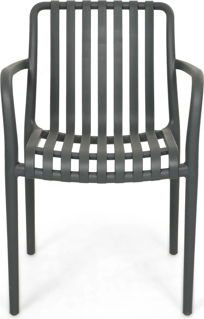Tuinset 4 personen 200 cm Kunststof Grijs Domani Furniture Alba/Brookline